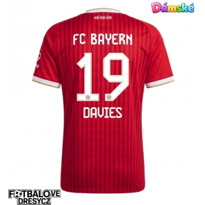 Bayern Munich Alphonso Davies #19 Dámské Domácí Dres 2026-27 Krátký Rukáv